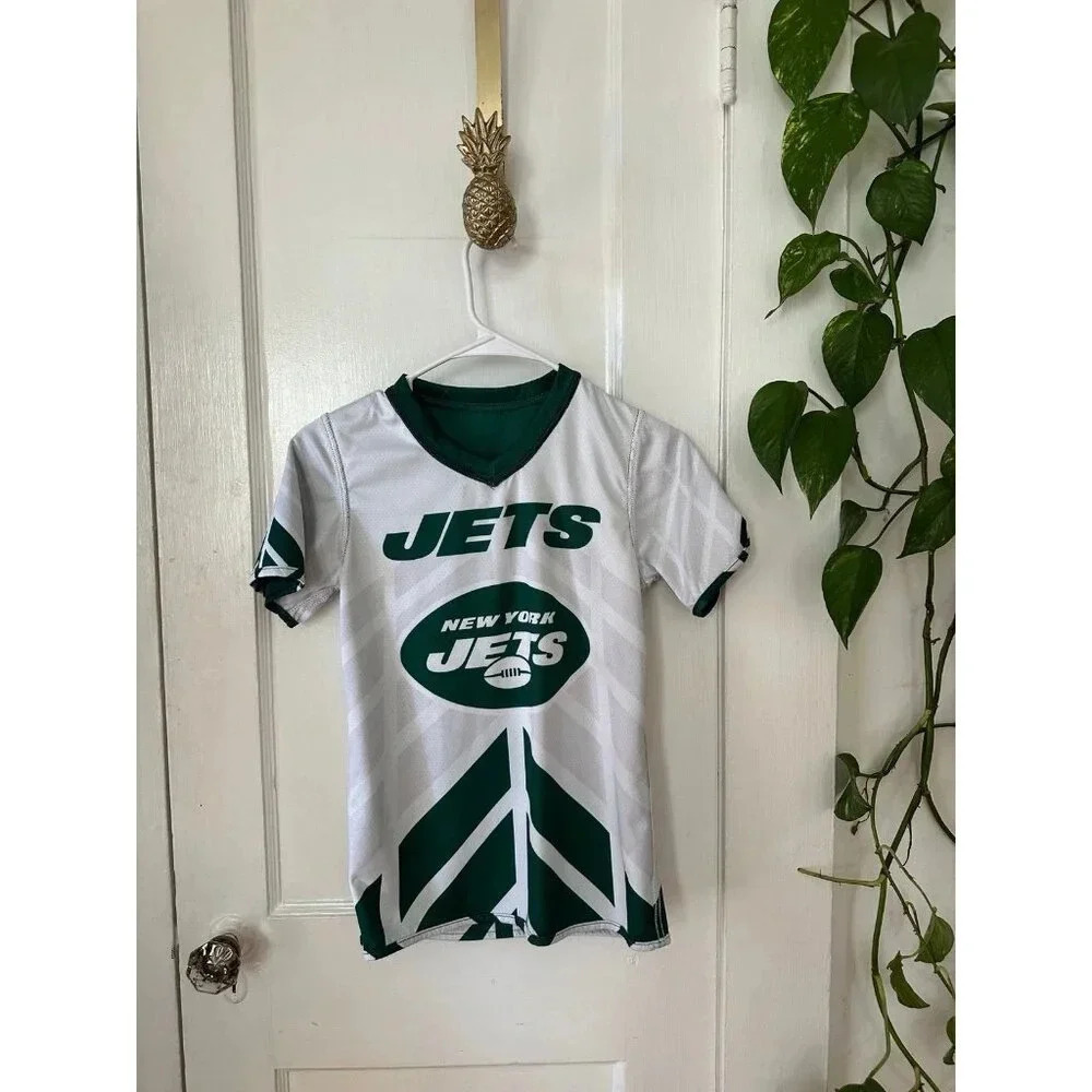 Youth size medium JETS football jersey